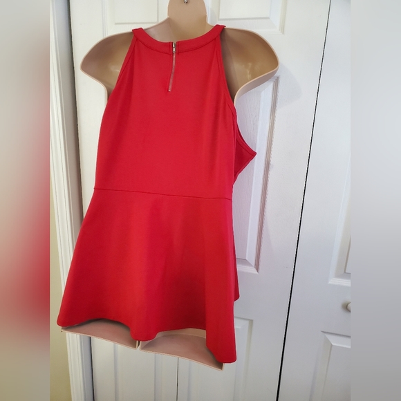 Torrid High Collar Peplum Top - Picture 7 of 12